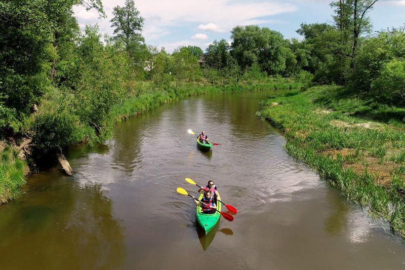 Spływ kajakowy na Małej Panwi